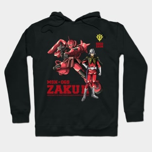 Red Comet Artwork Hoodie